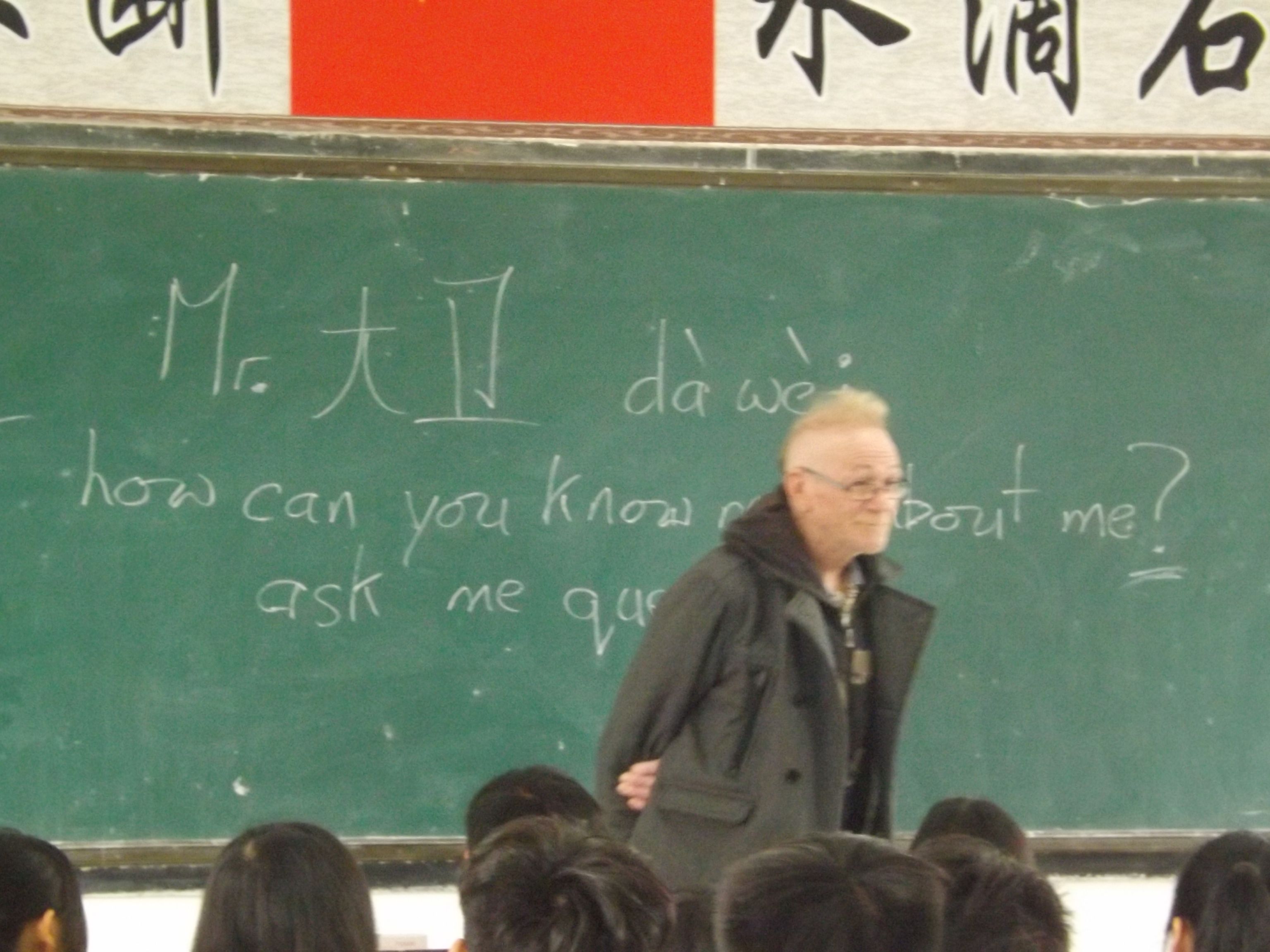 【皖江高中】外籍教师来校与学生交流